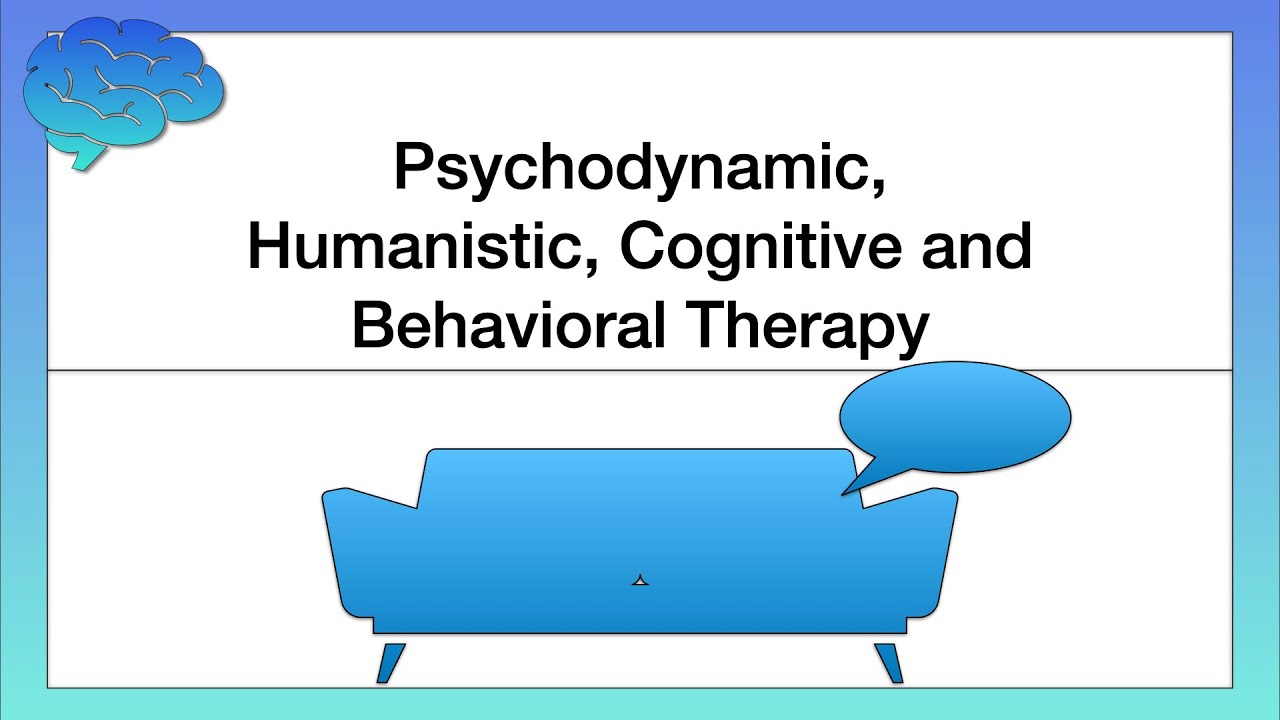 Psychodynamic Humanistic Cognitive and Behavioral Therapy Approaches to Therapy