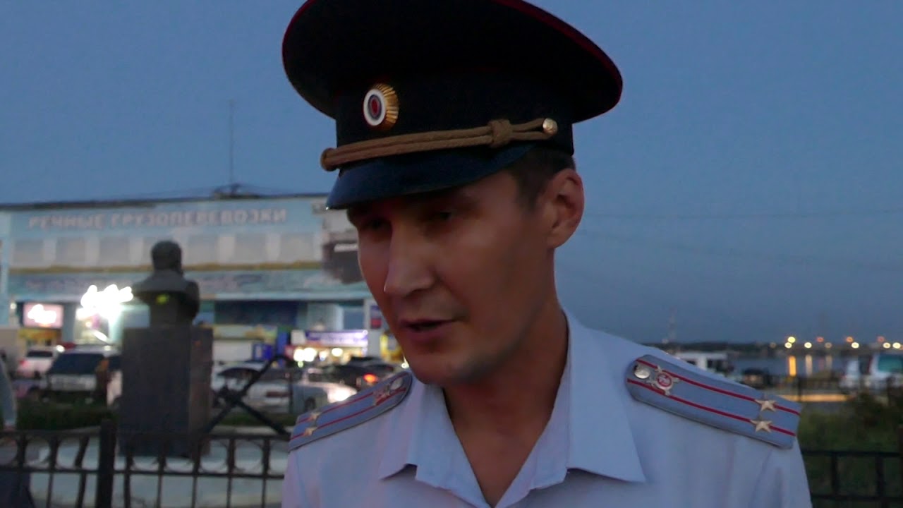 Рейд ГИБДД в речпорту города Якутск - YouTube