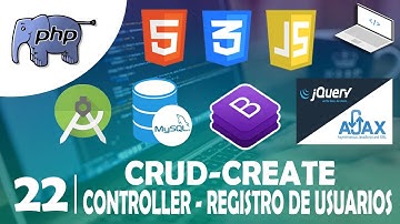 22 – CRUD Create Registro de Usuarios ( 👨💻 PHP y MYSQL 💻)
