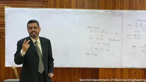 (Lecture 9: in Arabic): Memory Address Modes (An overview and solved problems)