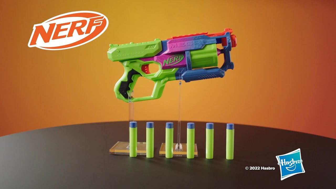 Бластер Nerf Elite Mega CycloneShock (A9353) | Нерф ЦиклонШок