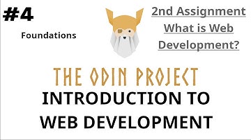 Second Assignment - Intro to Web Development - Foundations - The Odin Project