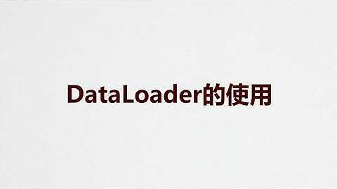【PyTorch教程】DataLoader的使用