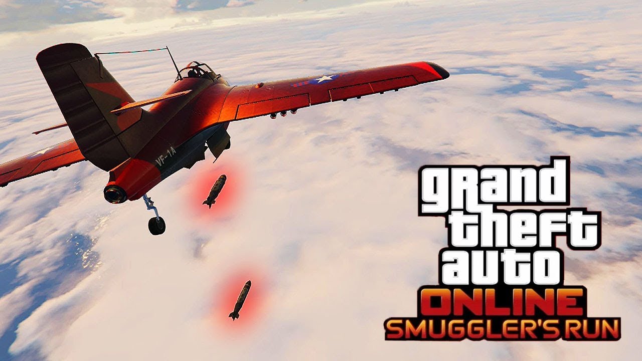 Making Kids Mad By Using Cluster Bombs (GTA 5 Online Smugglers Run DLC) - NitrixWarlord back with another new video!