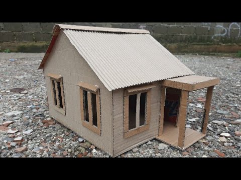  Membuat  rumah  mungil dari  bahan kardus bekas Indomie YouTube