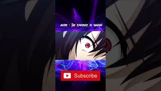 The Eminence In Shadow Edit