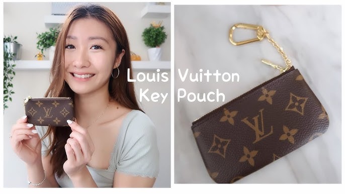 Louis Vuitton Key Pouch Old 2012 VS New Model Monogram Canvas 2021 