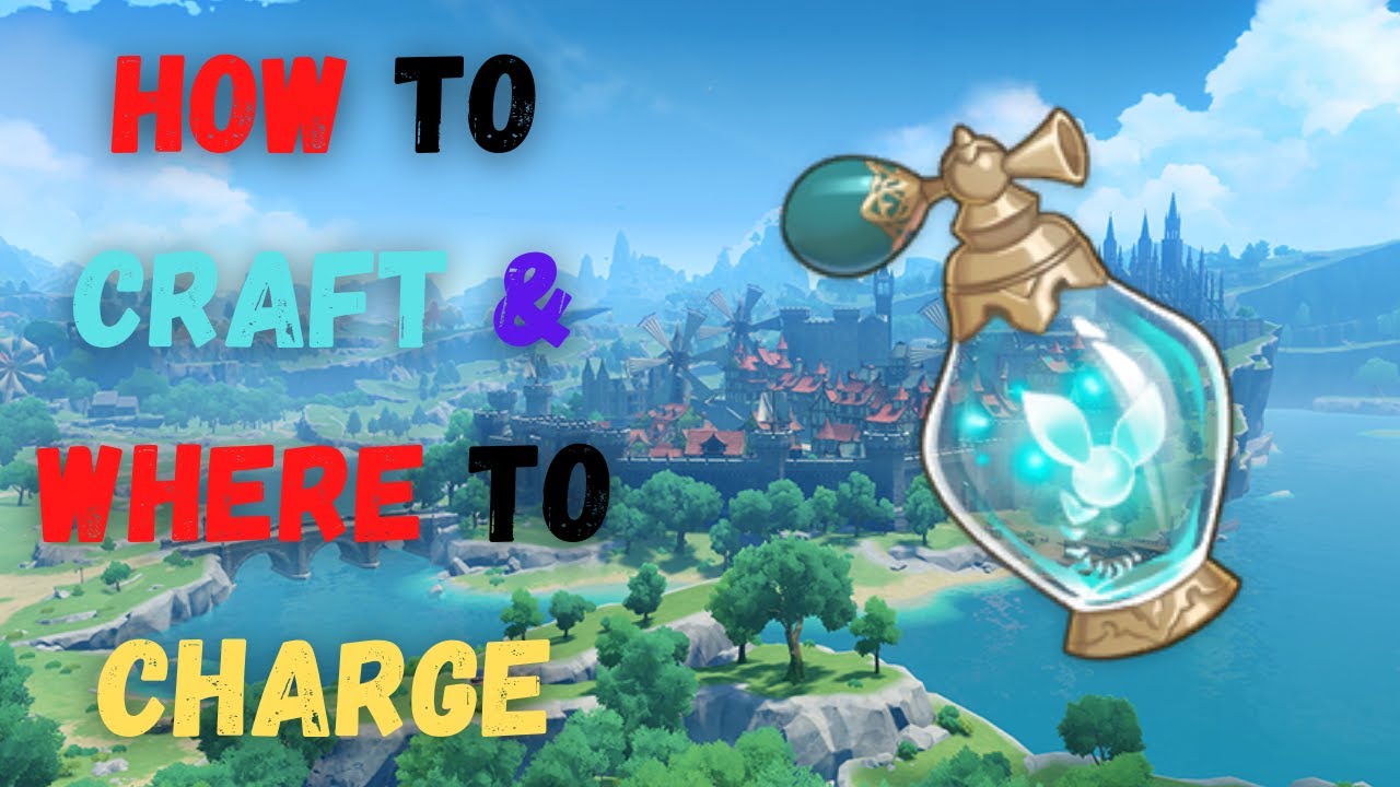 Wind Catcher Craft and Charge Quick Guide Genshin Impact YouTube