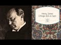 Henry James : L’image dans le tapis (1966 / France Culture)