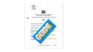 Complete guide to Subsidiary ICT paper 2 Burning and Printing included.