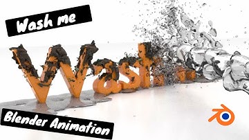 Wash Me // Blender Animation