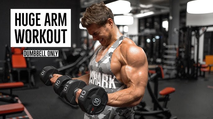 Get Huge Arms  Full Workout For Bigger Biceps & Triceps 