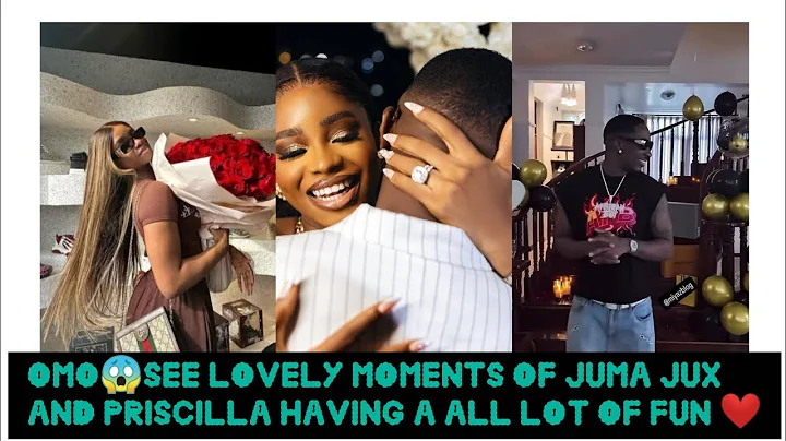 OMO😱LOOK AT LOVELY MOMENTS OF PRISCILLA AND JUMA JUX HAVING THEIR FUN TOGETHER ❤️