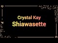 Crystal Kay - Shiawasette Lyrics