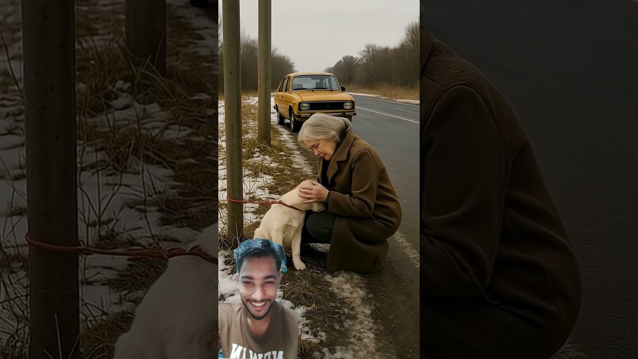 An Elderly Woman🔥 Rescues an Abandoned Puppy🐕‍🦺 From The Cold💥  #trending🔥 #shorts 💫 - YouTube