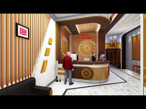 ديكور داخلي لصالة استقبال فندق هيلتون 2020