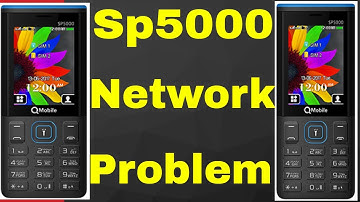 Qmobile Sp5000 Network Problem