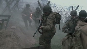 Saving Private Ryan: Killing German hostages scene [4k HDR]