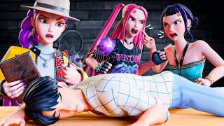 картинка: ЧТО СЛУЧИЛОСЬ С ДЖИНУ?! K-Pop Охотницы на Демонов: Huntrix анимация