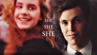 Tom Riddle & Hermione Granger The First One That I See Au