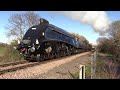 60007 Sir Nigel Gresley at the Nene Valley Railway   (DBLM Steam)