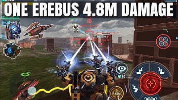 [WR] Erebus Prisma TDM Champion League 4.8M Damage Gameplay - War Robots 7.4