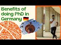 Benefits of doing Ph.D. in Germany (Hindi) 🇩🇪 | study in Germany 🇩🇪