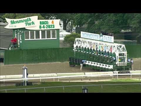 video thumbnail for MONMOUTH PARK 8-4-23 RACE 4