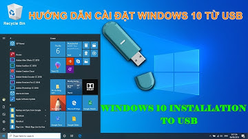 Hướng dẫn cài đặt Windows 10 từ USB Flash Drive (How to Install Windows 10 from USB) | Namloan