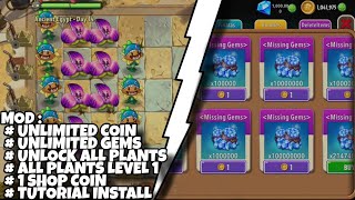 PvZ 2 - 10.6.1  //  1 Shop Coin & Tutorial Install