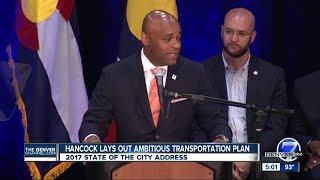 Hancock lays out ambitious transportation, housing plans in State of City address, slams Washington