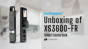 🔓 Unboxing the Tuchware XS3600-FR | Smart Home Lock with Face Recognition and Video door bell.🚪✨