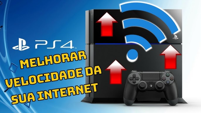 A MELHOR VELOCIDADE PARA O SEU PS4! Jogue sem LAG e Sem ERROS A MELHOR  CONEXÃO do MUNDO 2023! 