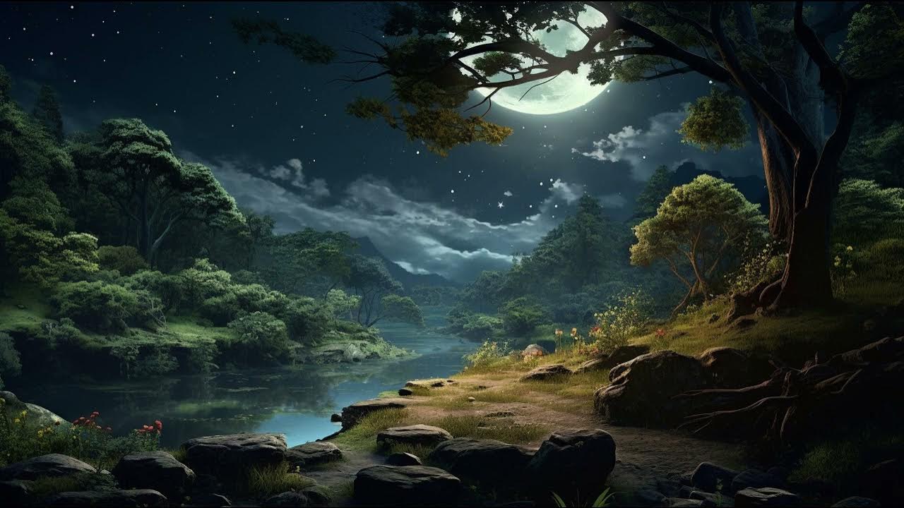 Ethereal Starlit Serenade 💤 Guiding Path to Deep Sleep - YouTube