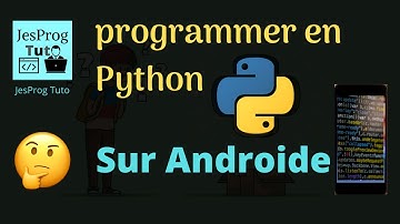 Comment Programmer en python sur Android avec Pydroid 3 (JesProg Tuto)
