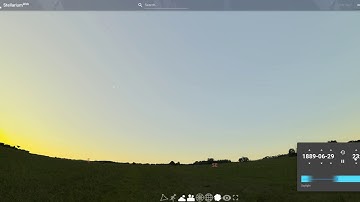 Understanding Time in Stellarium Web