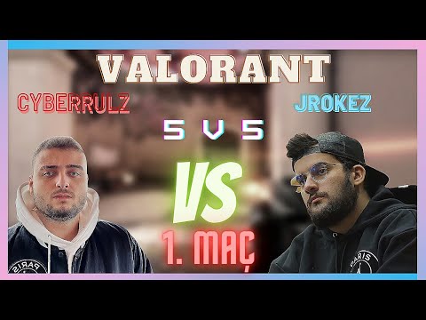 Team CyberRulz VS Team Jrokez valorant 1.maç - cybervideos