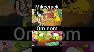Mikecrack vs om nom (comparacion de animaciones) #shorts