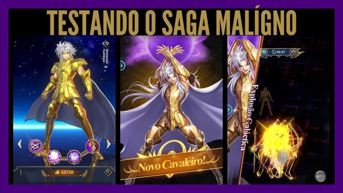 ⭐QUAL CAVALEIRO DE OURO DEVO ESCOLHER NO BAÚ DE GRAÇANO SAINT SEIYA LENDAS  DA JUSTIÇA - PARTE I!!!⭐ 