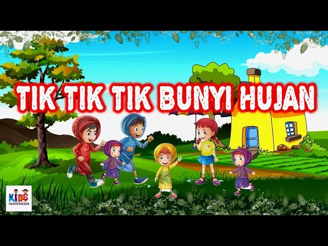 TIK TIK TIK BUNYI HUJAN | Kumpulan Animasi Lagu Anak Indonesia Populer class=
