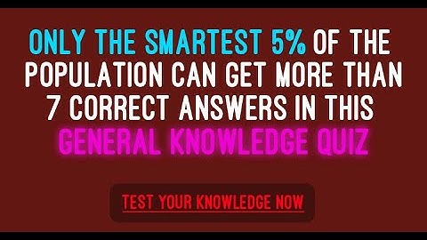 Test Your Knowledge: Fun and Challenging Quiz with Answers!