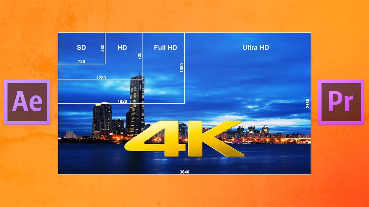 Faire un rendu en 4K / Ultra HD avec Premiere Pro ou After Effect - YouTube