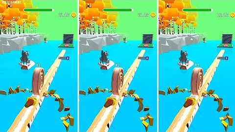 Black Raccoon Dog is doing sundas | spiral roll | gameplay Walkthrough part-8 (iOS & Android)