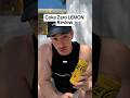 Coke Zero LEMON Review #cokezerolemon #sugarfree #lowcalorie #zerocalorie #drinkreview