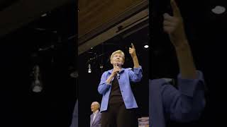 Listen to Senator Warren This fight is about the many not the money