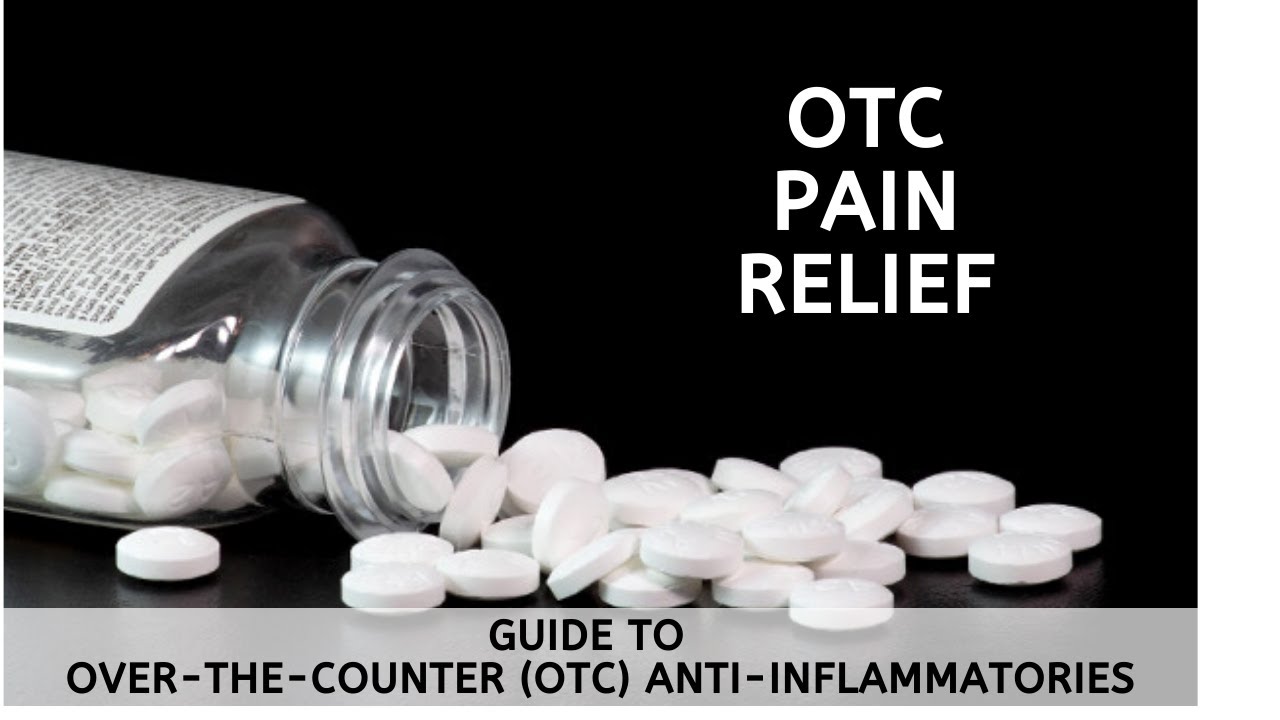 Otc Pain Relief Guide To Over the Counter OTC Anti Inflammatories Otc Pain Relief Guide To Over the Counter OTC Anti Inflammatories