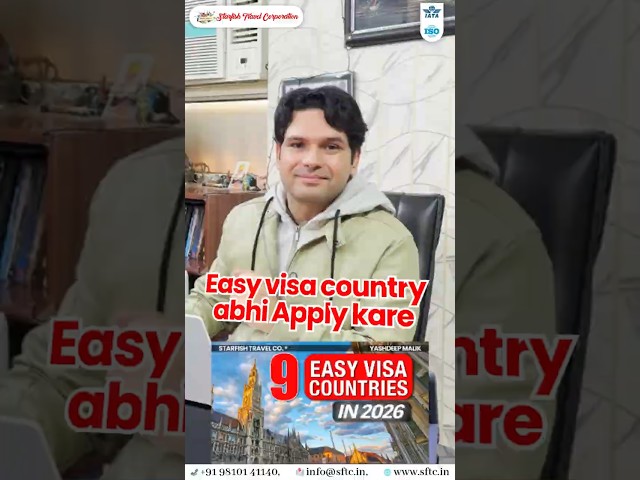 9 Easy Visa Countries in 2026 #easyvisa #visaprocess #touristvisa #visaupdate #visaapplication #visa