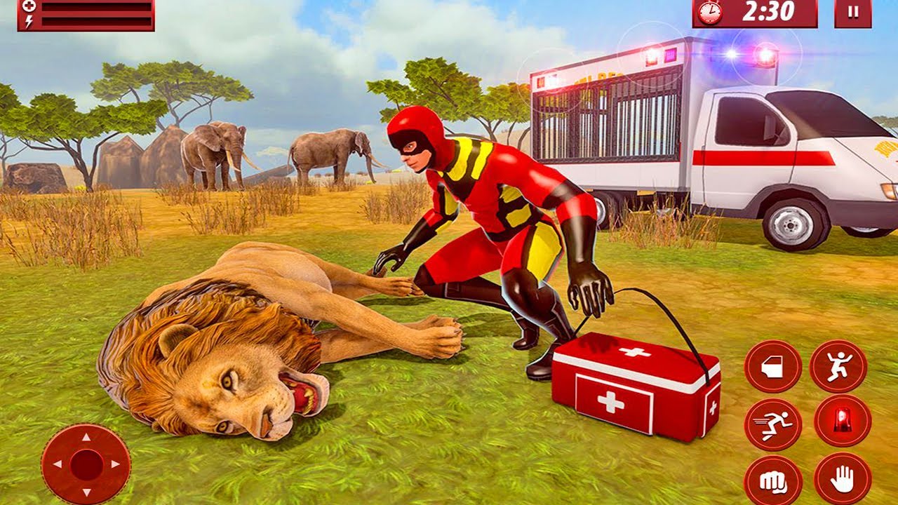 Light Speed Robot Hero Animal Rescue Mission Android Gameplay