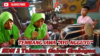 Tembang dolanan Ayo Ngguyu Pl.6 SDN2 Tahunan Gabus Grobogan @titicrchannel