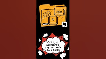 Create a New folder in just 1 second on your PC. #folder